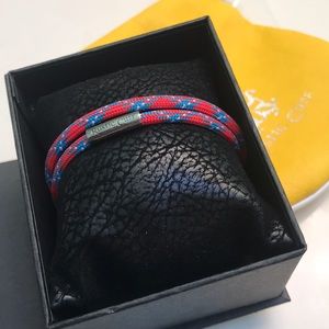 Rustic Cuff Matthew Slider Red/Blue Camo